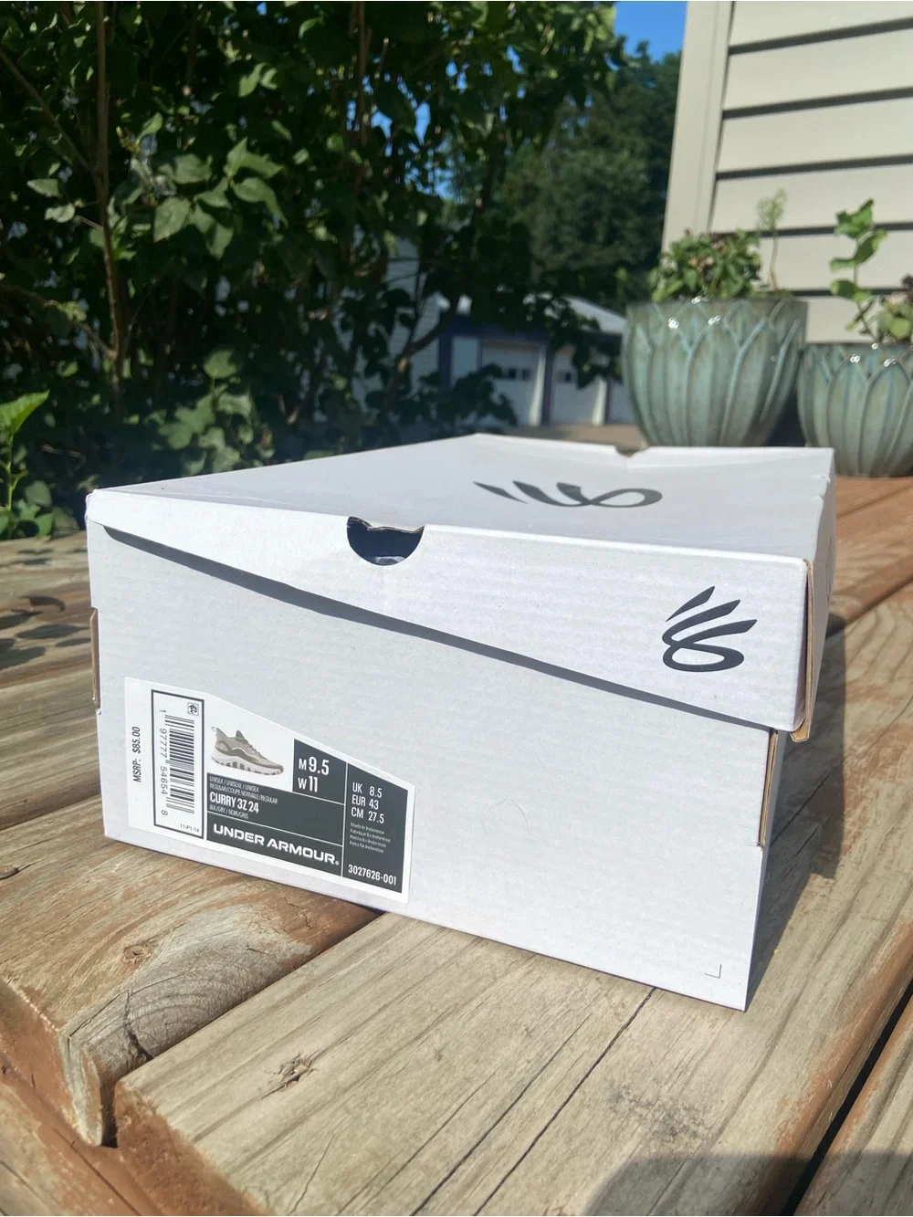 Under Armour Black and Grey Men's Basketball Sneakers